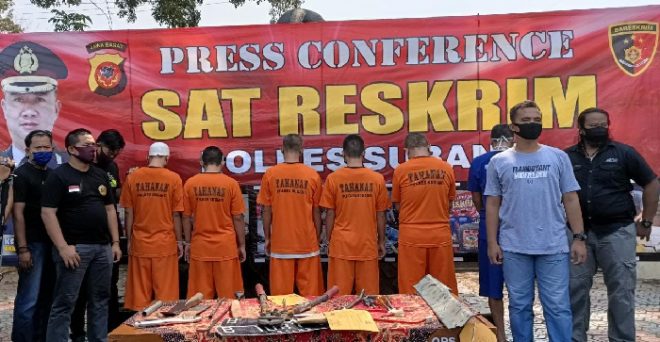 Polres Subang Polda Jabar Ungkap Kasus TP Curat Kendaraan R4 dan Penadahan