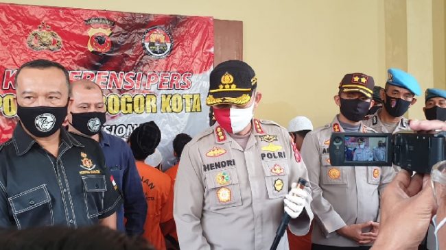 Polresta Bogor Kota Polda Jabar Ungkap Kasus Narkoba dan Kasus Penipuan Ranmor