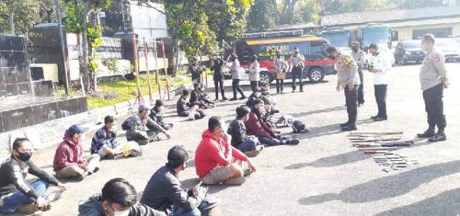 Polrestabes Bandung Berikan Penyuluhan Kepada 19 Anggota Ormas MPH