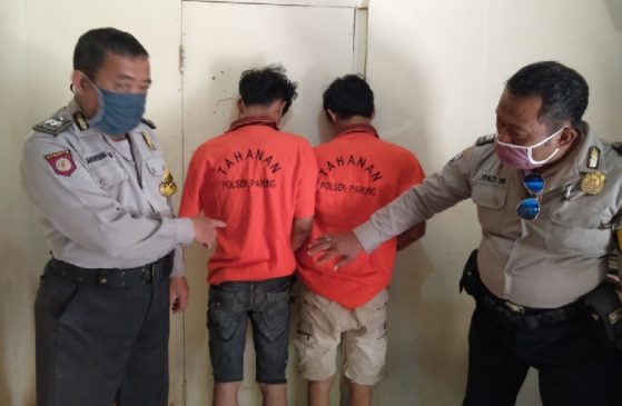 Polsek Parung Polres Bogor Bekuk 2 Pelajar Pelaku Penjambretan