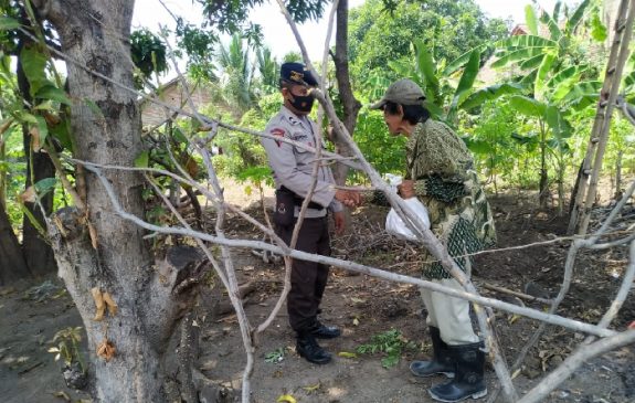 Sambut HUT RI Ke-75, Personel Sat Brimob Polda KlJabar Bagikan Sembako