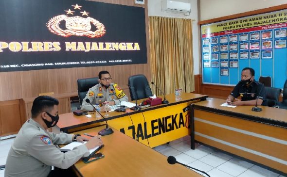 Kapolres Majalengka Polda Jabar Jadi Narasumber Pengendalian Karhutla