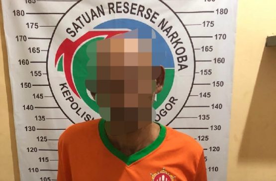 Polres Bogor Bekuk 3 Pelaku Jaringan Sabu Asal Aceh