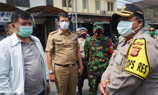Polres Cimahi Polda Jabar Tinjau Relokasi Pasar Padalarang