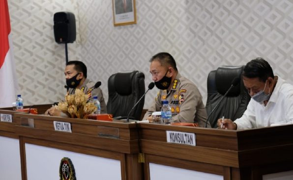 Puslitbang Polri Laksanakan Kunker Tentang Penelitian Efektivitas Penggelaran Sistem e.MP