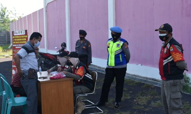 Ops Yustisi Kelima, Petugas Gabungan Polresta Cirebon Jaring 148 Warga Tidak Bermasker