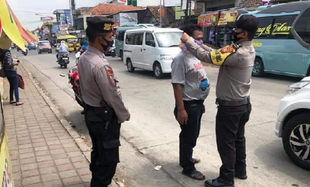 Jajaran Polres Majalengka Gencar Sosialisasikan 3M Kepada Masyarakat
