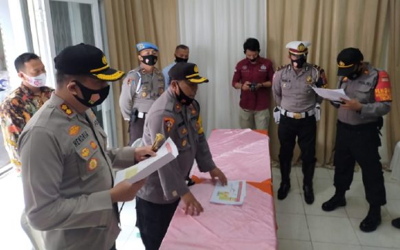 Kapolres Tasikmalaya Pimpin Apel Kesiapan Pengamanan Pendaftaran Cabup dan Cawabup Tasikmalaya