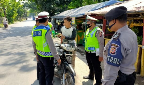 Polres Bogor Sosialisasikan 3M di Kecamatan Gunung Putri