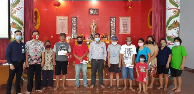 bank bjb Salurkan Fasilitas Pembiayaan Tanpa Agunan ke Jemaah Kelenteng Bogor