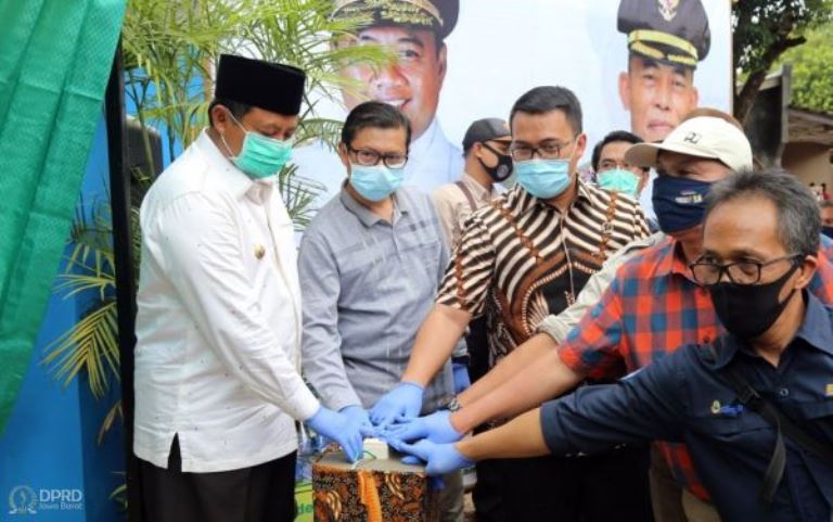 Komisi I DPRD Jabar Apresiasi Pembangunan Pamsimas di Kab. Subang