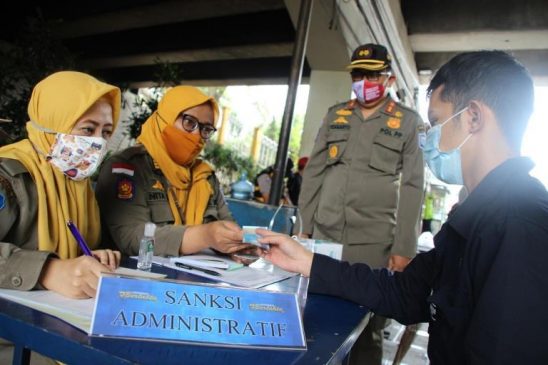 Dalam Sepekan Satpol PP Jaring 499 Pelanggar Dalam Ops Perketatan AKB