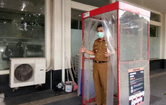 Cegah Penyebaran Covid-19, Samsat Cimareme Terapkan Prokes Ketat