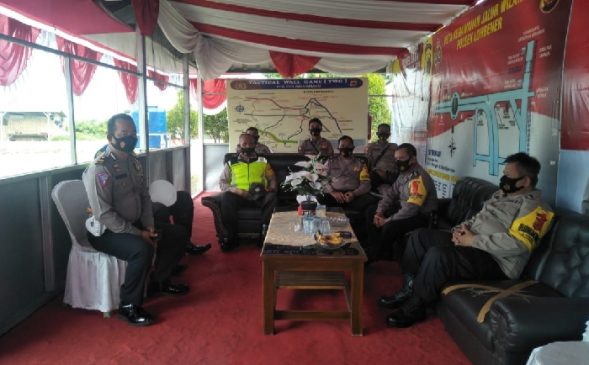 Polres Indramayu bersama Kodim 0616 Indramayu Laksanakan Ops Lilin Lodaya 2020