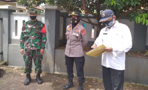 Polsek Rajadesa Bersama Koramil Rajadesa Gelar Ops Yustisi Cegah Covid-19