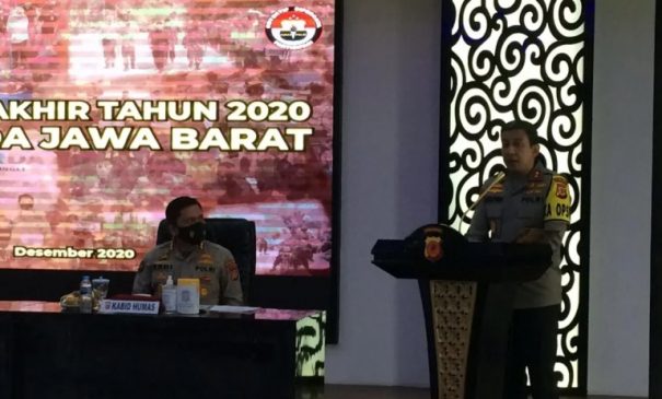 Rilis Akhir Tahun 2020 Polda Jabar, Kejahatan di Jawa Barat Menurun