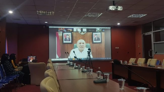 Bahas HPN 2021, PWI Pusat dan Panitia HPN 2021 Audiensi Virtual ke Ketua MPR RI dan Menteri Koperasi UKM