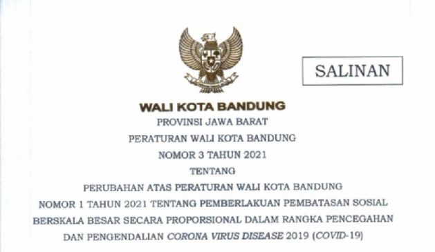 Isi Perwal No 3 Tahun 2021, Mal dan Pusat Perbelanjaan Tutup Jam 8 Malam