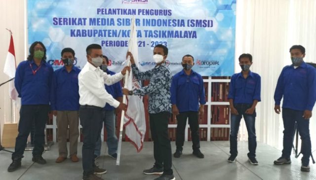 Kepengurusan SMSI Perwakilan Kabupaten dan Kota Tasikmalaya Resmi Dilantik