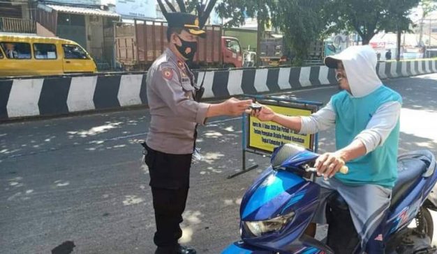 Polres Majalengka Polda Jabar Lakukan Ops Yustisi Sasar Warga Tak Gunakan Masker