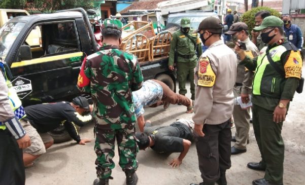 Polresta Bandung Laksanakan Ops Yustisi dengan 3 Pilar Tekan Penyebaran Covid-19