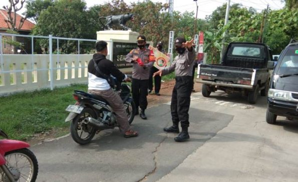 TNI-Polri Bersinergi Laksanakan Ops Yustisi Di Wilkum Polres Indramayu