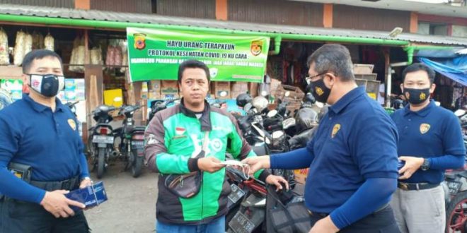 Biro Logistik Polda Jabar Gelar Baksos Serentak di 50 Titik Keramaian