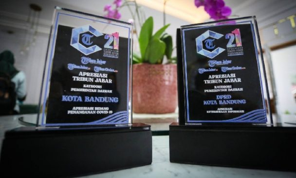 HUT ke-21, Tribun Jabar Berikan Apresiasi Pemkot dan DPRD Kota Bandung