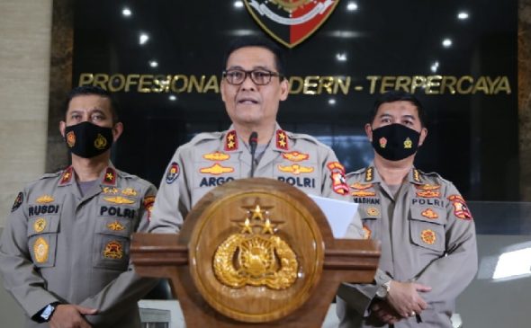 Kadiv Humas Polri Pastikan Broadcast Message Jakarta Lockdown 12-15 Februari Hoax