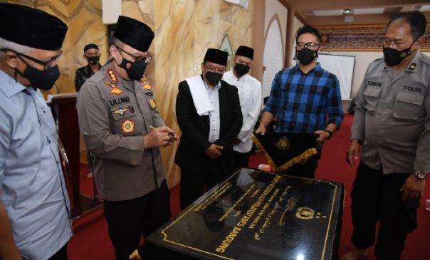 Kapolrestabes Bandung Resmikan Masjid Dzikrullah