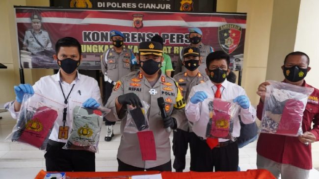 Oknum Guru Ngaji di Cianjur Ditahan Sat Reskrim Polres Cianjur