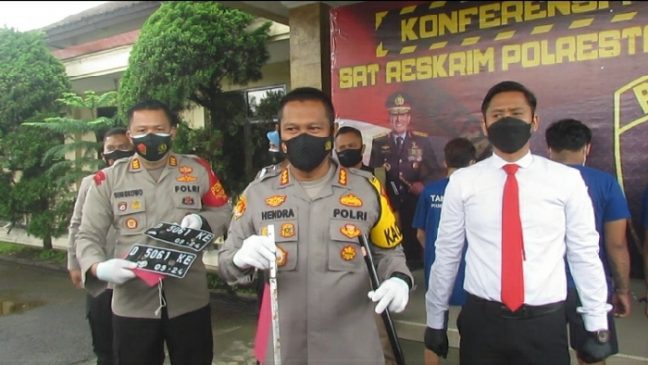 Tiga Pelaku Begal Satpam Dibekuk Polresta Bandung