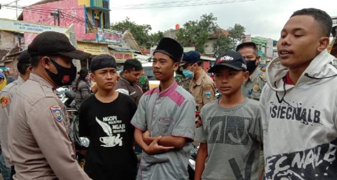 Polres Garut Laksanakan Ops Yustisi PPKM Skala Mikro dan Penegakan Disiplin Prokes