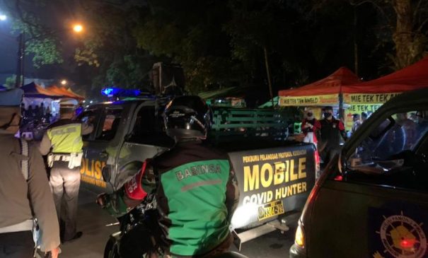 Polsek Bandung Wetan Berikan Imbauan Prokes kepada Warga di Masa PPKM Skala Mikro