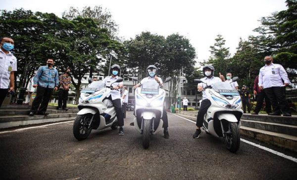 Resmi, Pemkot Bandung Terima 22 Unit Motor Listrik Sampai 3 Bulan ke Depan