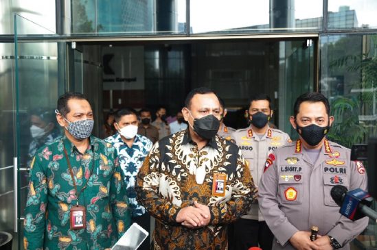 Sambangi KPK, Kapolri Jenderal Listyo Sigit Bahas Penguatan SDM