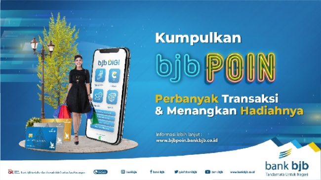 Tingkatkan Transaksi Digitalmu di bank bjb, dan Dapatkan Hadiah dari bjb POIN