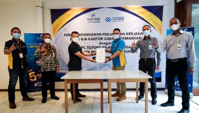 bank bjb Kerja Sama dengan PT Tilford Pilar Santosa untuk Proyek Wangsa Pilar Cinunuk