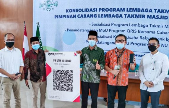 bank bjb MoU dengan Lembaga Takmir Masjid NU Tingkatkan Kegiatan Infak dan Sedekah Melalui Digital QRIS