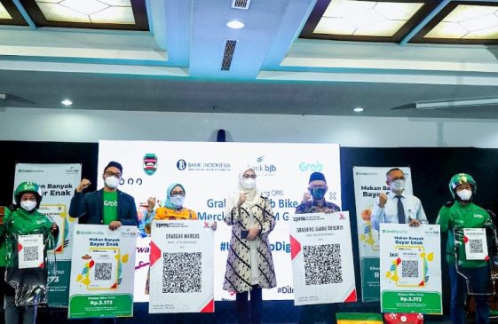 bank bjb Resmikan Kerja Sama dengan Grab di Purwakarta