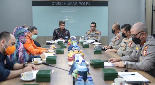 Audiensi Polri dan KPI Bahas Persiapan Hari Penyiaran Nasional