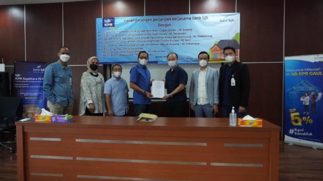 Ekspansi Penyaluran KPR, bank bjb Tandatangani Kerja Sama Massal dengan Pengembang di Subang