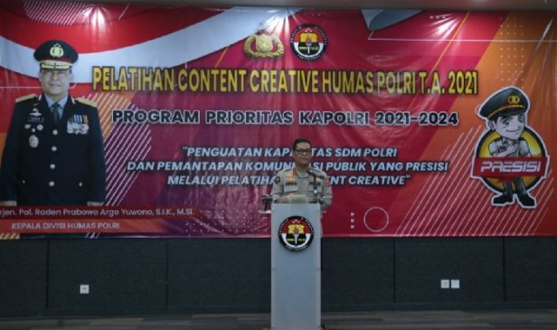 Humas Polri Gelar Pelatihan Konten Kreatif, Jalankan 100 Hari Program Prioritas Jenderal Listyo