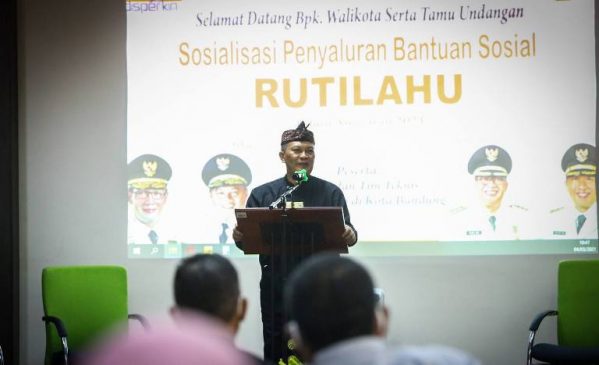 Kota Bandung Terima Bantuan dari Pemprov Jabar Untuk Rutilahu Rp. 7,7 Miliar