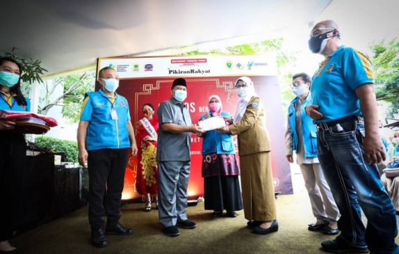 Pemkot Bandung Kolaborasi dengan Masyarakat Tionghoa, RS Kebonjati Gelar Baksos Vaksinasi Massal 3 Ribu Lansia