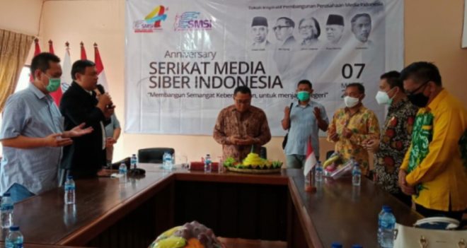 Peringati Hari Jadi SMSI ke-4 Tahun, Firdaus Ajak Seluruh Anggota Kompak Sampaikan Informasi Membangun