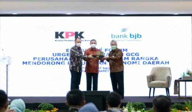 Pertama Kali Datang ke bank bjb, Ketua KPK Berikan Edukasi dan Sosialisasi Pemberantasan Korupsi