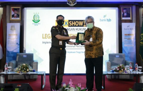 Tingkatkan Wawasan Bidang Hukum, bank bjb Kerja Sama dengan Kejati Banten Gelar Talkshow Penerangan Hukum