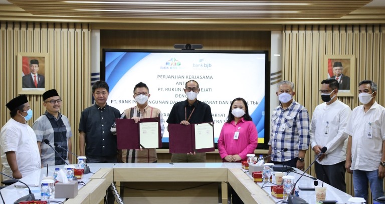 bank bjb dan PT Rukun Mitra Sejati Tandatangani Kesepakatan Kerja Sama Guna Kembangkan Bisnis Boom Motorist