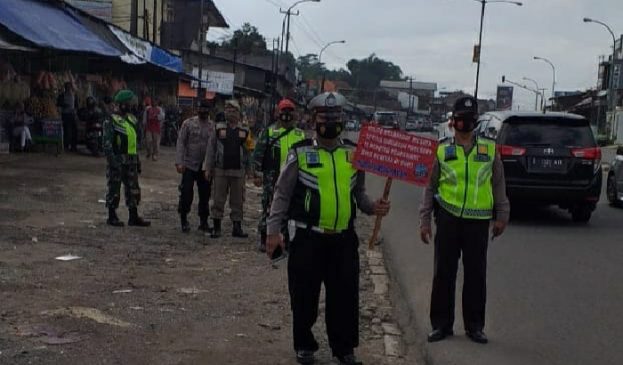 Antisipasi Libur Panjang, Polresta Bandung Gelar Operasi Yustisi Prokes